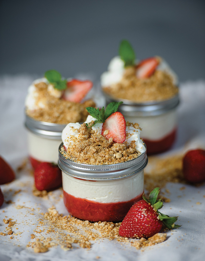 Strawberry Rhubarb Cheesecake Recipe by Chef Craig