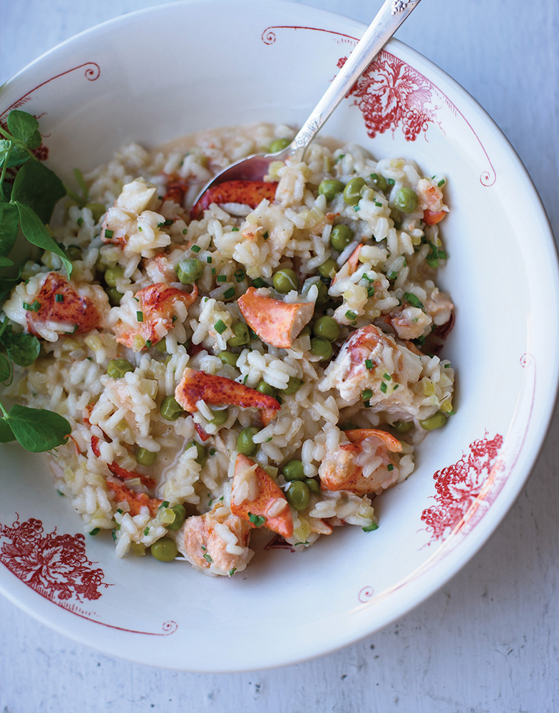Lobster and Sweet Pea Risotto by Chef Craig